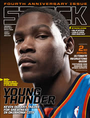 Kevin Durant on the cover of STACK Magazine