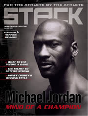 Michael Jordan on the November 2010 cover of STACK Magazine